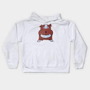 Max the dog Kids Hoodie